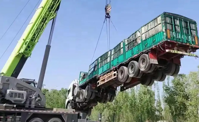 上党区道路脱困救援案例